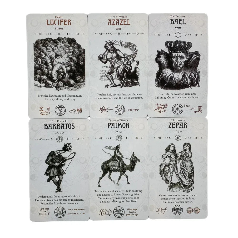 🃏 Mysterious Tarot & Oracle Deck – Complete 78 Cards for Divination, Intuitive Learning, and Family Board Games