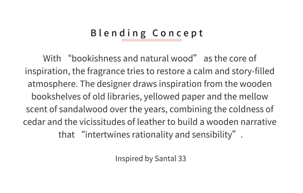 🌿 YANDER 100ml Sandalwood Essential Oil – Aromatic Woody Fragrance, Original Amber Leather No.33 Unisex Eau De Parfum Santal﻿
