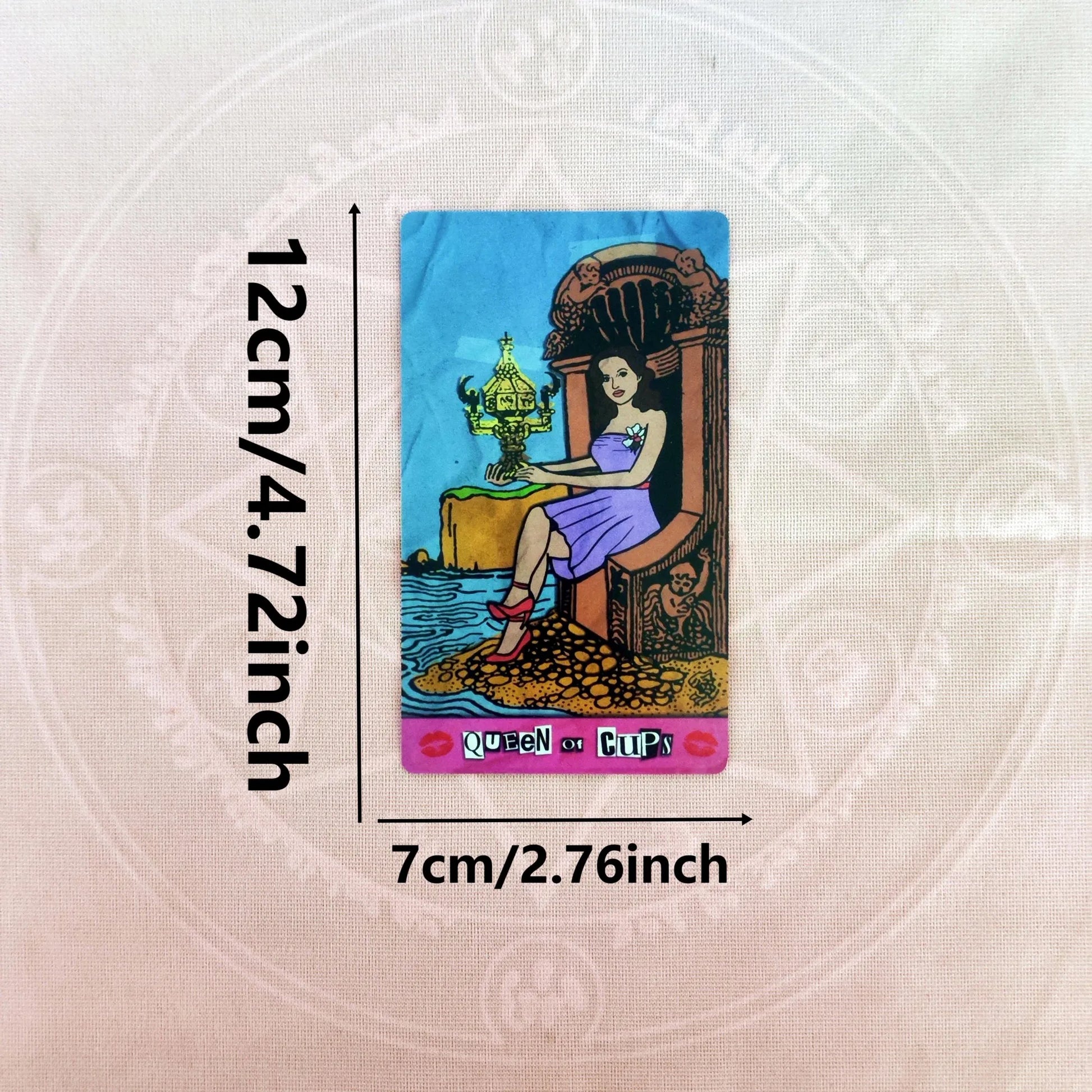 🎬 Mean Girls Tarot Deck – 78 Cards | Full English Version | Psychological & Movie-Themed | 12 x 7 cm | Fun Divination & Board Game for Beginners and Fans