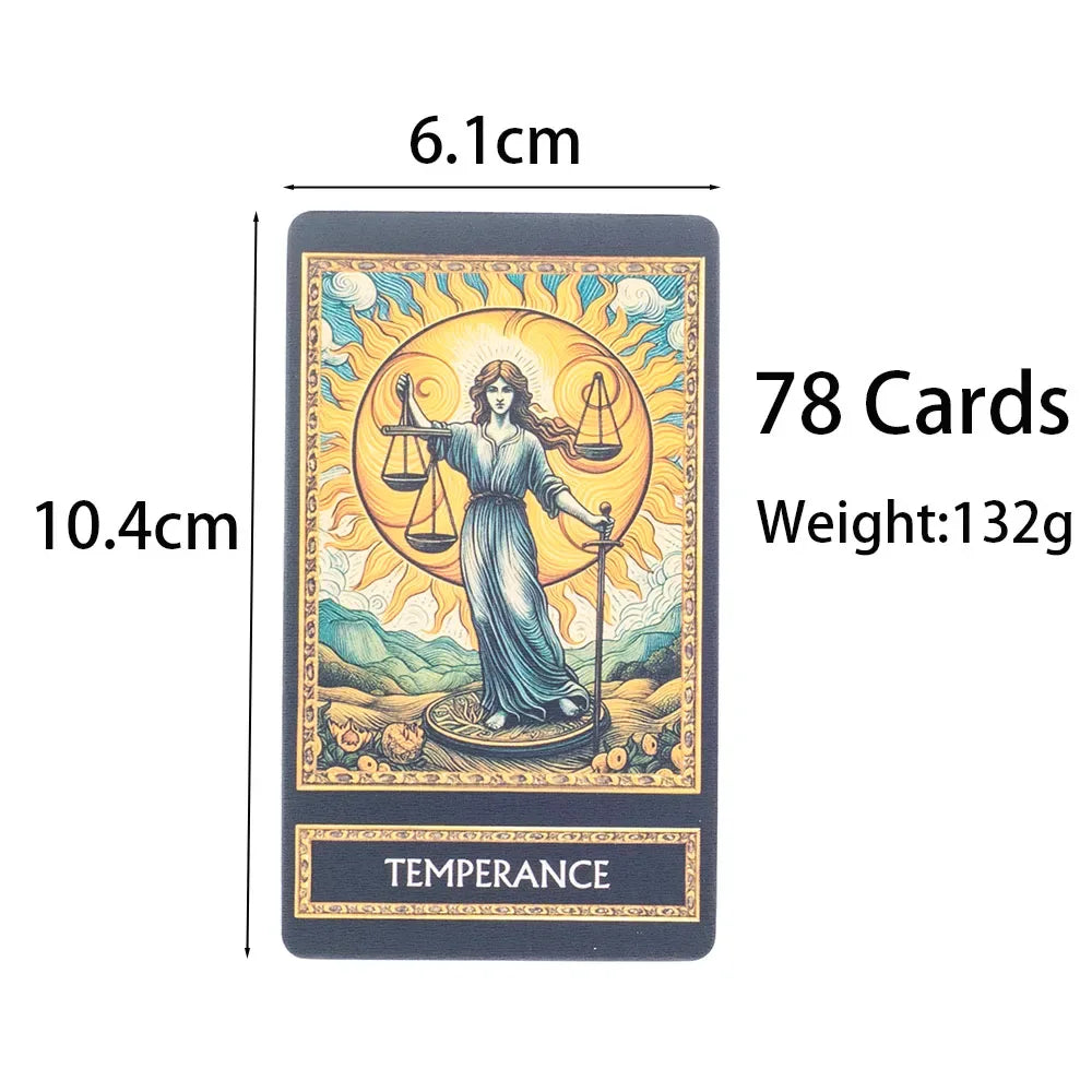 🃏 Van Gogh Tarot – 78-Card Art-Inspired Tarot Deck for Divination, Wisdom & Party Board Game Entertainment