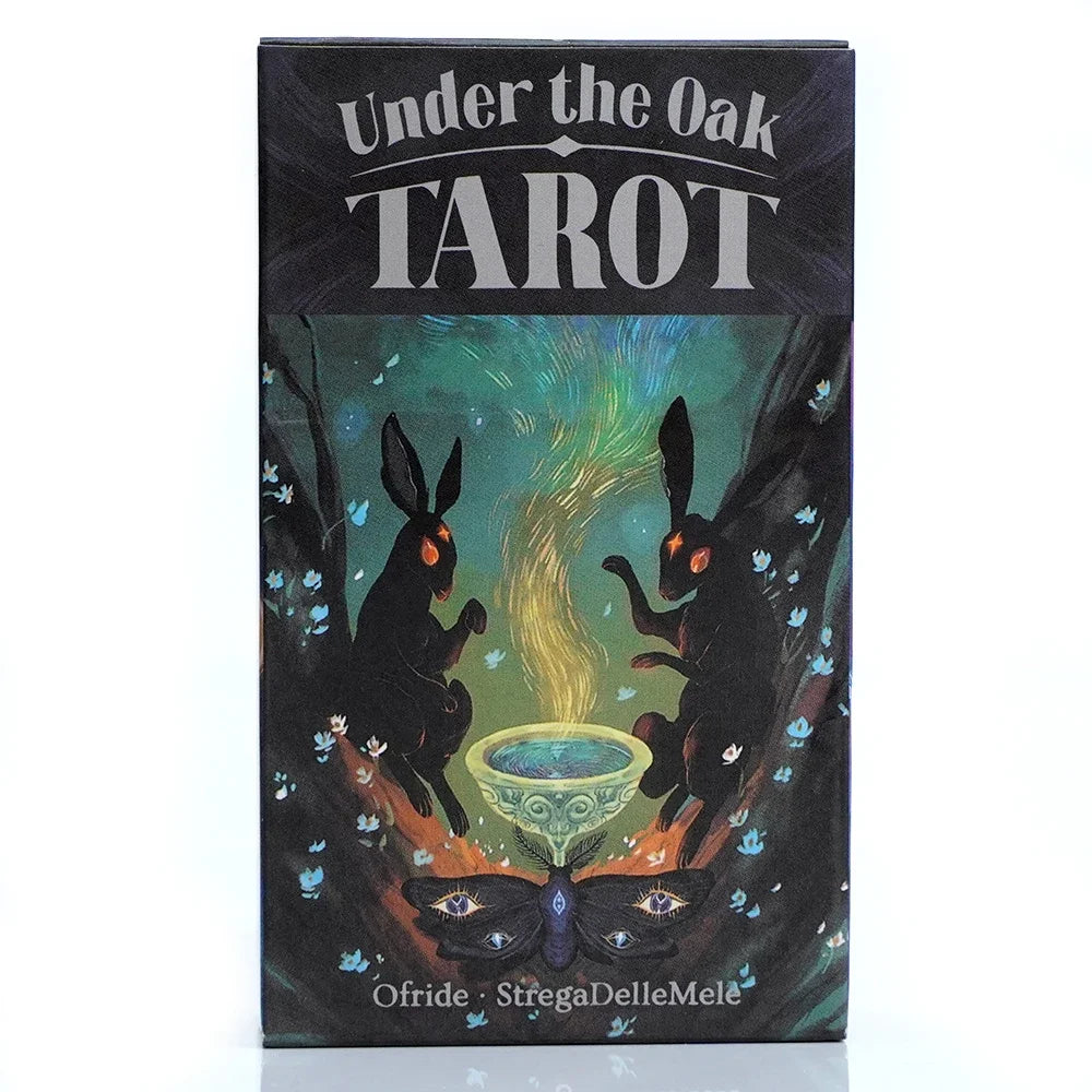 🌳 Under The Oak Tarot Deck – 79 Cards | English Multilingual Edition | Unique Narrative Divination & Board Game