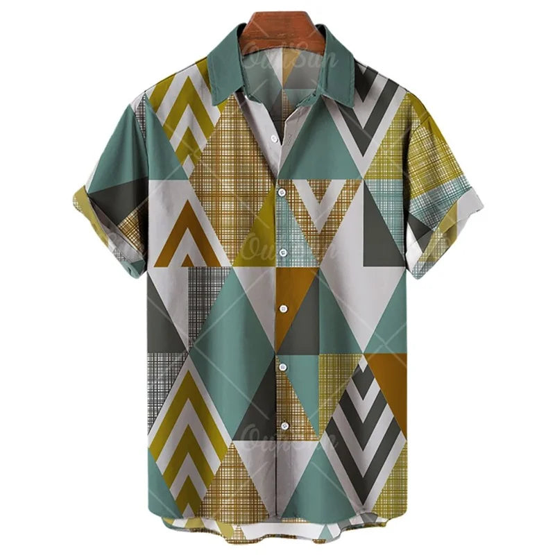 🏝️ The Dasan Majestic Edition: Ultra-Luxury Men’s High-End Hawaiian Shirt – High-Definition Floral & Ethnic Graphic Print, Premium Cooling Performance Fabric, and Sophisticated Resort-Luxe Button-Down CS2024AQ1960