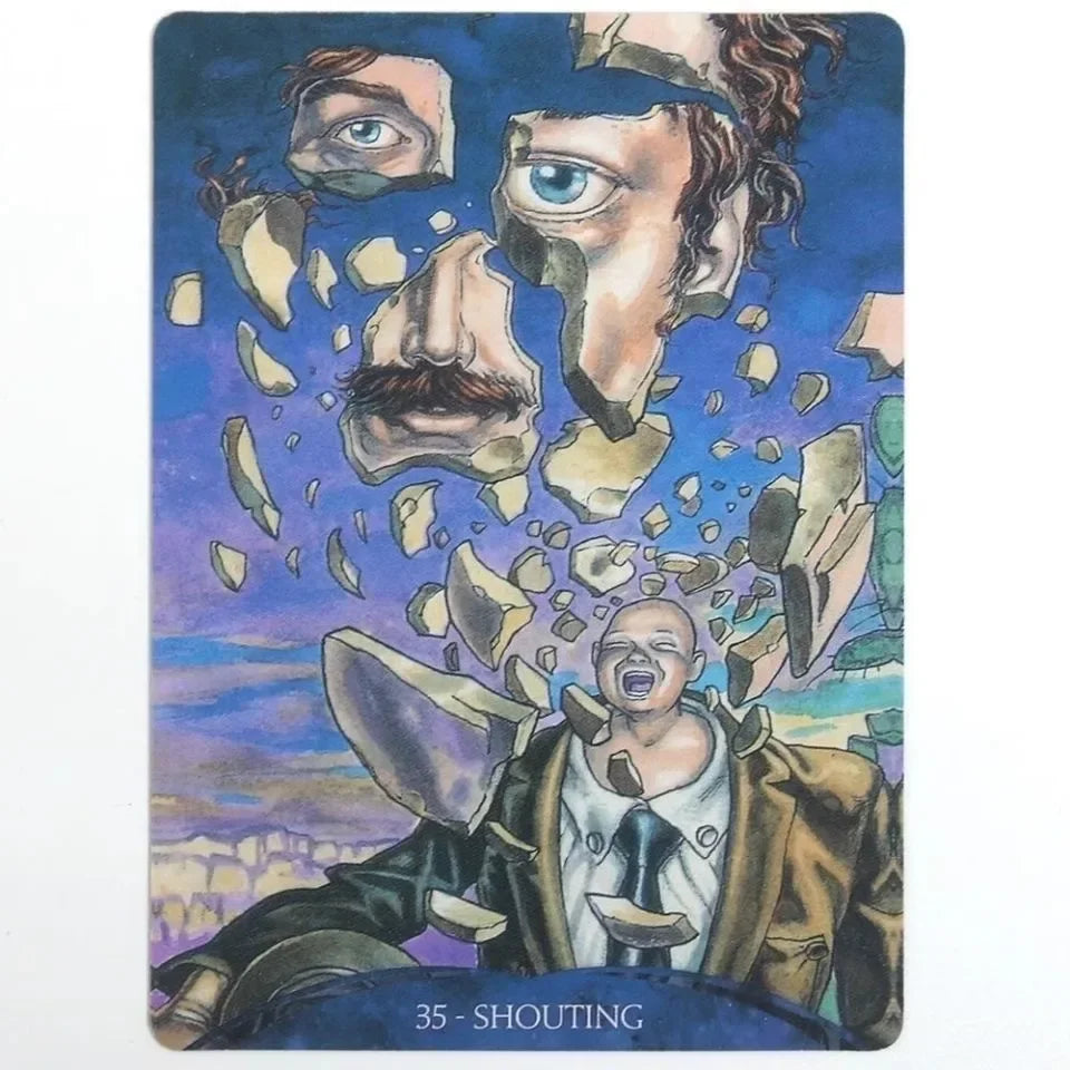 New Dream Interpretation Oracle Cards – 36-Card English Deck for Prophecy, Divination & Board Games