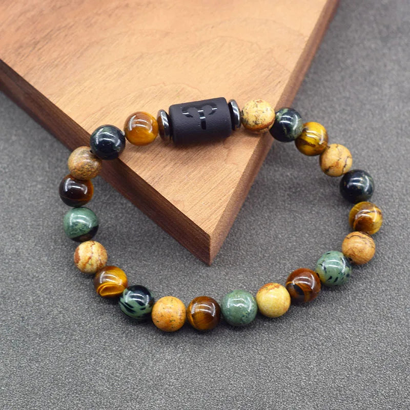 ✨ Zodiac Sign Bracelet Homme 12 Constellation Bangles – Adjustable Unisex Astrology Jewelry | Gemini, Virgo, Leo, Libra & More | Perfect Friendship Gift