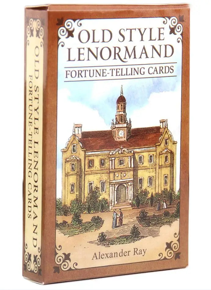 🌟 Laura Tuan Lenormand Oracle Deck – 36 Cards | Traditional Lenormand Oracle | Fortune Guidance & Divination | Family & Party Board Game | Compact 10.3 x 7 cm Cards