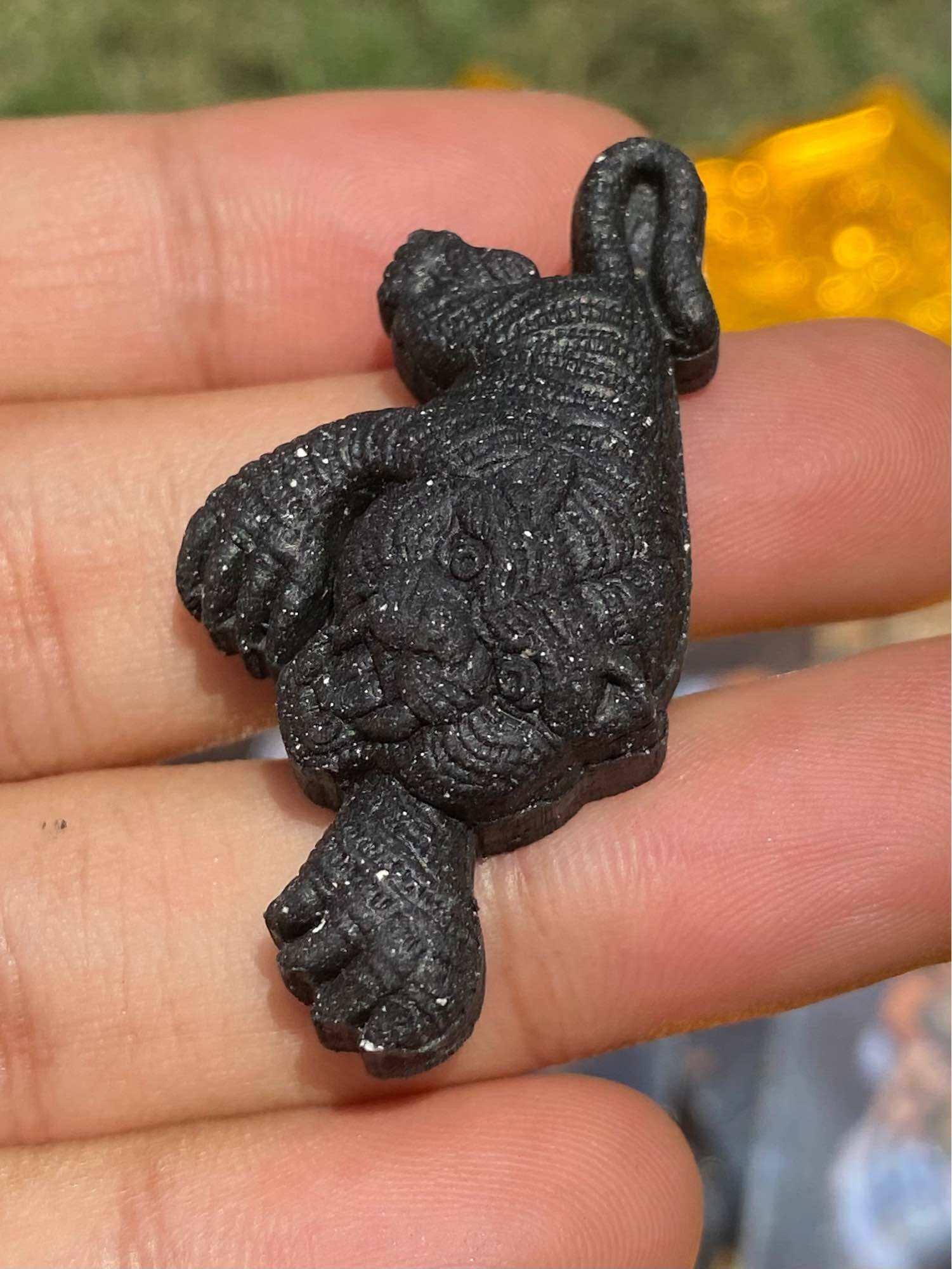 🐯 Master Tiger “Wai Khru 2022” – Sacred Buddha Powder Guardian Amulet for Protection, Courage & Leadership (Wat Bang Phra Lineage)