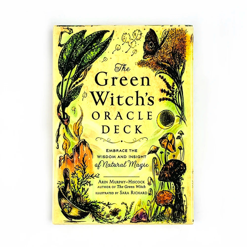 The Green Witch’s Oracle Deck – 50 Cards Embracing Natural Magic and Witchcraft Wisdom