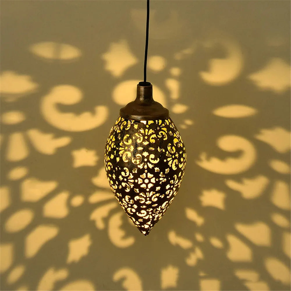 Water Drop Solar Projection Light – Waterproof Hollow Design for Garden, Patio, Fence, Street, Stair & Balcony Outdoor Decor