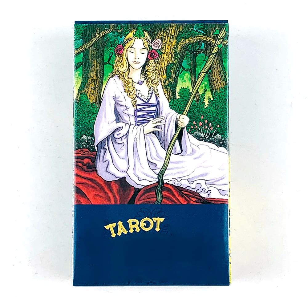 12 cm x 7 cm Large Tarot Cards Deck with Guidebook – English Version for Divination, Family Fun & Board Games