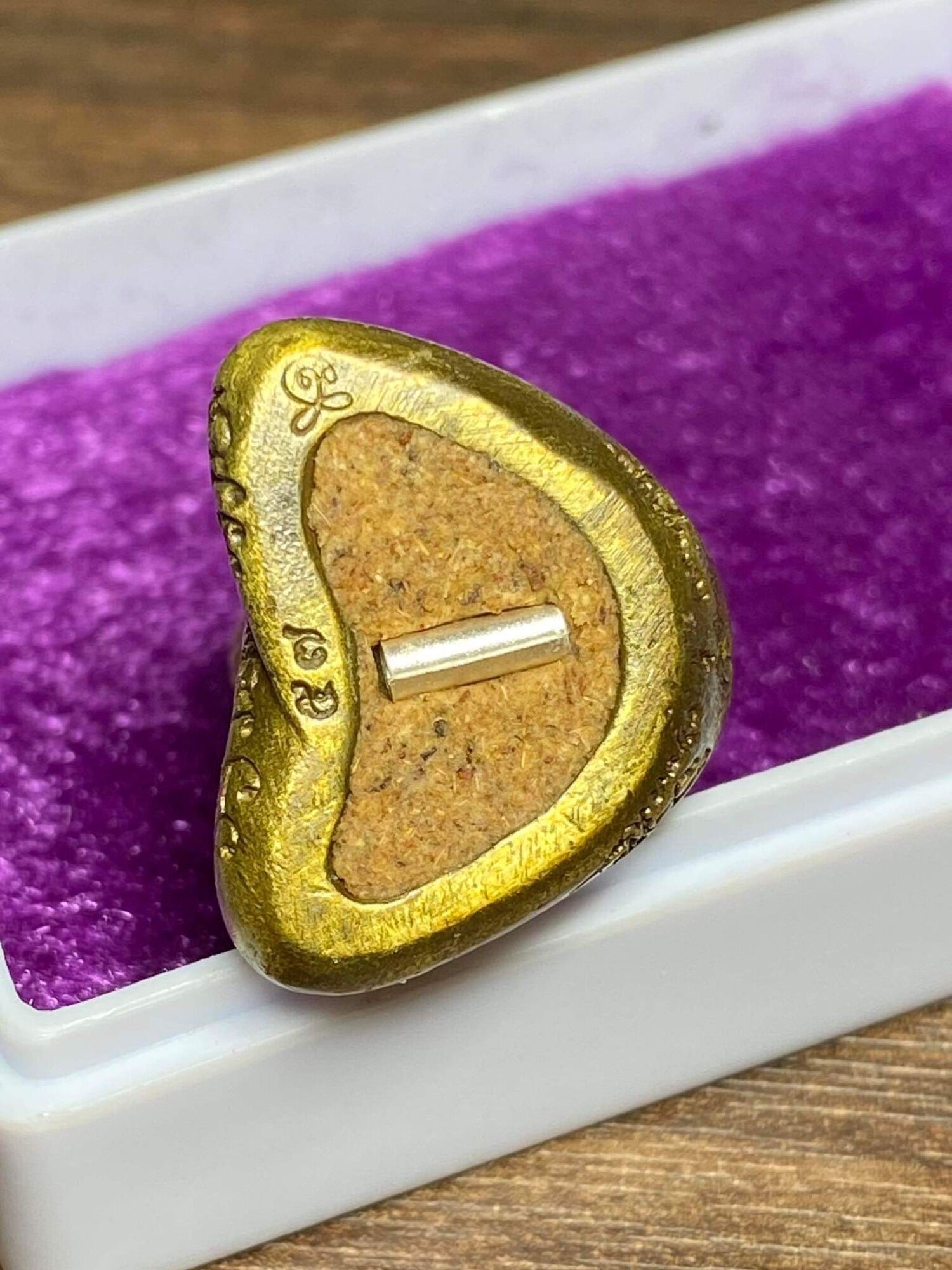 ✨ Satin Golden Bell Wealth Phra Pidta – “Miracle Fortune & Prosperity” Thai Buddha Amulet by Luang Pho Yod (Wat Takroh, Nakhon Ratchasima 2022)