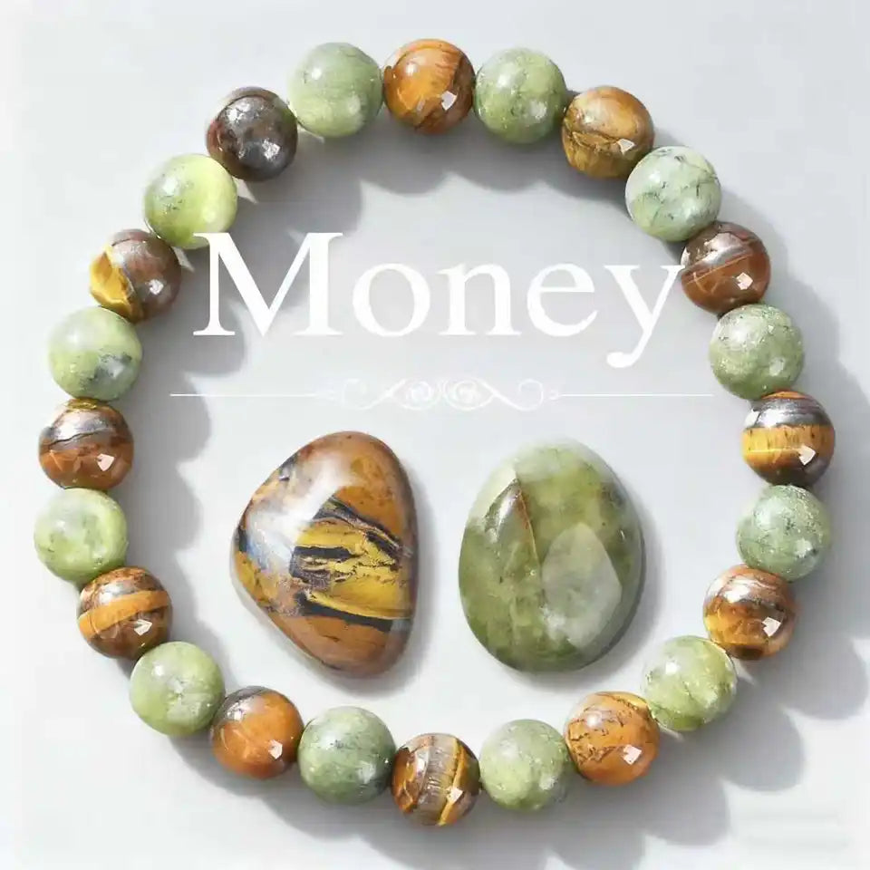 ✨ Prosperity and Abundance Healing Bracelet – Relaxing Energy Bracelet to Enhance Personal Success, Power, and Health