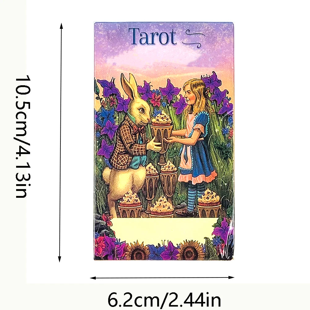 🎴The Gentle Thrills Tarot | 78-Card Traditional Tarot Deck with Beautiful Illustrations – Beginner Friendly & Fresh Artwork