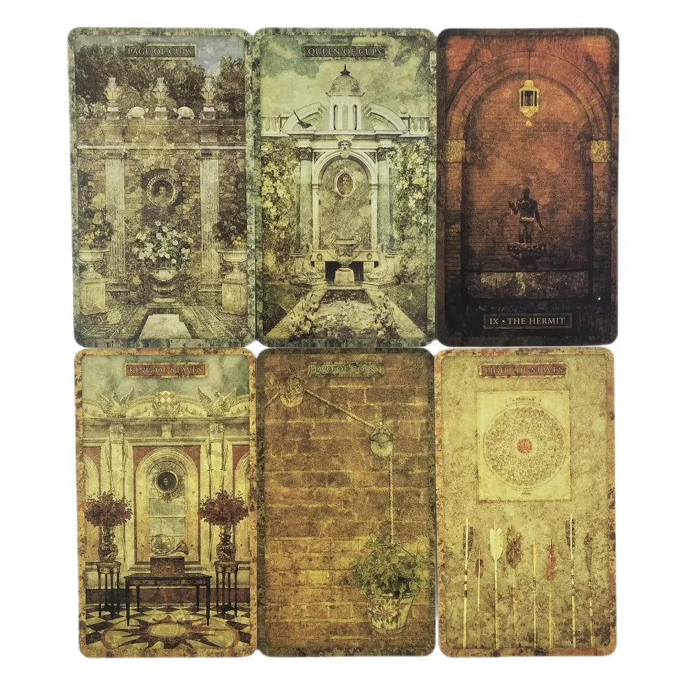 🃏Tyldwick Tarot Deck | Divination Card Game, Board Game & Oracle – New Beginner Toy Featuring Murder Crowns & Spacious Tarot