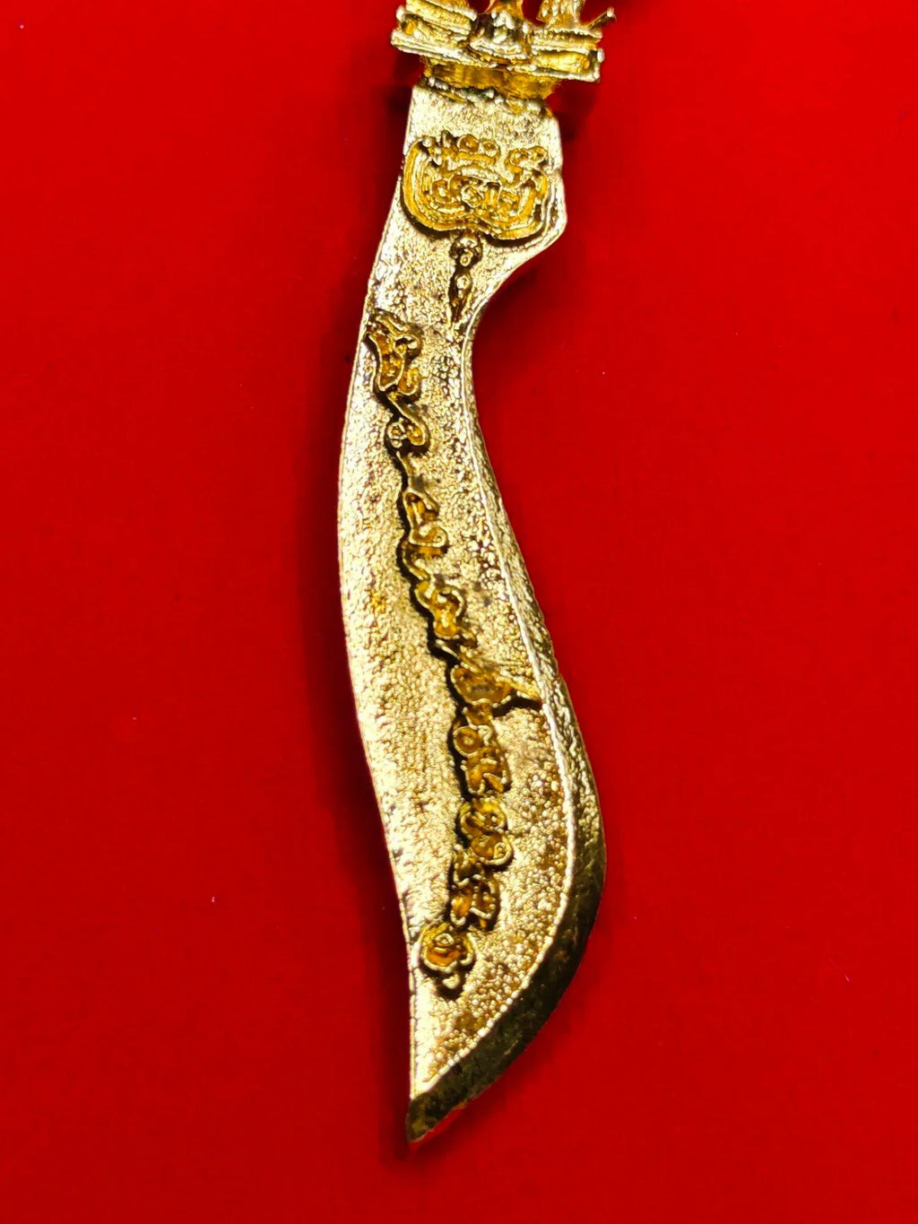 🔪 Maha Mongkol Spirit Knife (Mit Mor) "Cut Obstacles" Edition: Phor Than Phon (Wat Thung Nari) – Exorcism, Luck & Black Magic Protection