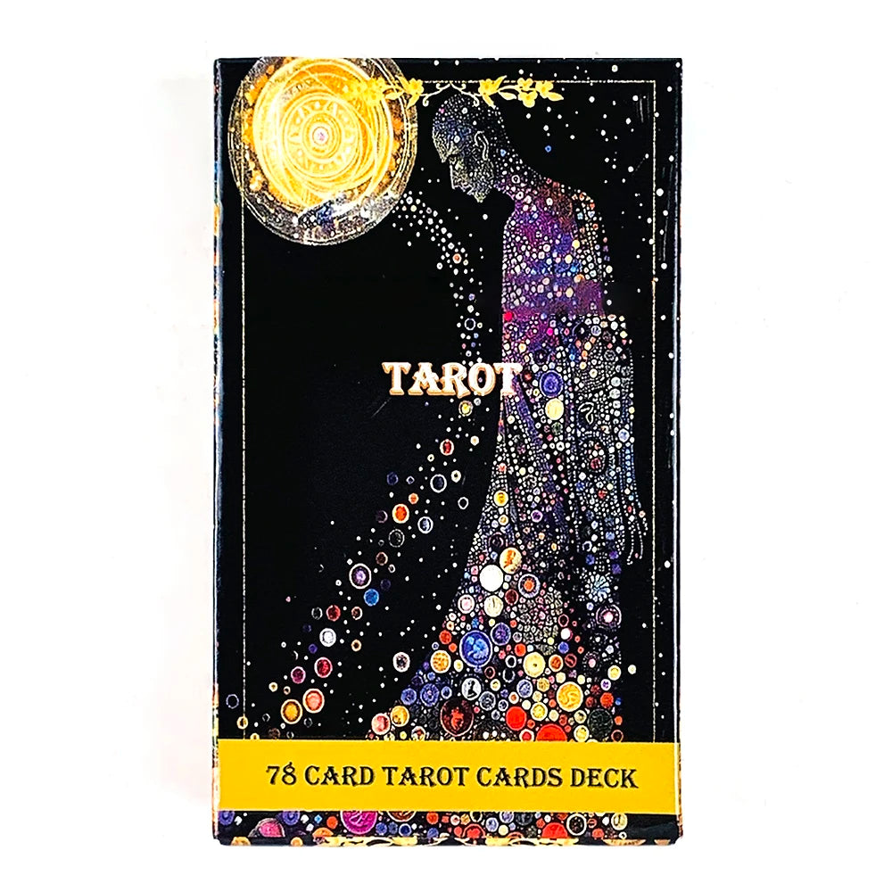✨ New Tarot Cards – 78pcs Deck for Predictive Divination, Family Party Games, Halloween & Christmas Gifts