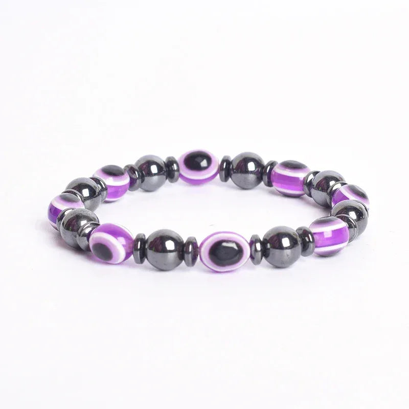 ✨ Bohemian Therapeutic Magnetic Hematite Bracelet – Homme Body Slimming & Weight Loss Health Care Jewelry – Couple Bangle Gift for Women 7