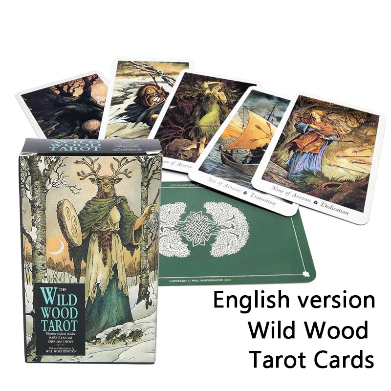 🌙 The Guardian of the Night Tarot Deck – 78 Cards | Animal-Themed Divination Deck | Work, Life & Love Guidance | Board Game & Oracle Cards | 10.3 x 6 cm | Guidebook Included | Family & Party Fun 05