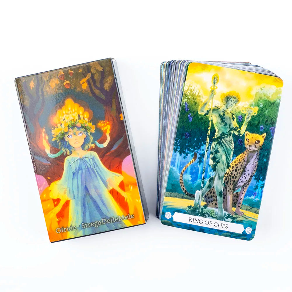 Under The Oak Tarot Deck – 78 Cards | Narrative Tarot Blending Real and Unreal for Insightful Divination (10.3 x 6 cm)