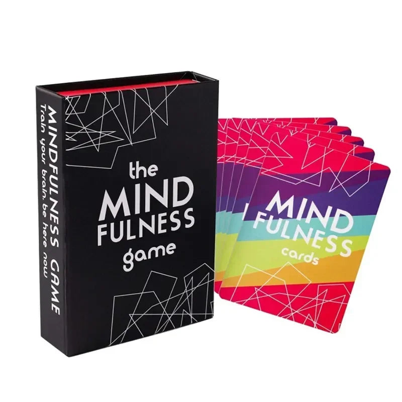 The Mind Tarot Card Game – Extreme Social Skills & Mindfulness Party Board Game 🧠✨ Light Grey