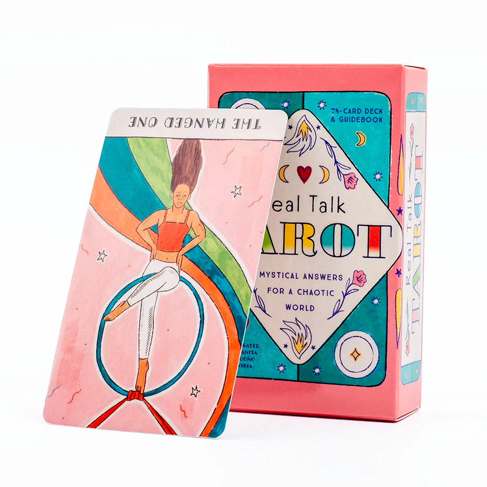 Divine Celestial Tarot Cards Deck - 78 Cards for Fortune Telling, Divination, and Classmate Gatherings (10.4x6.1CM) TK37K