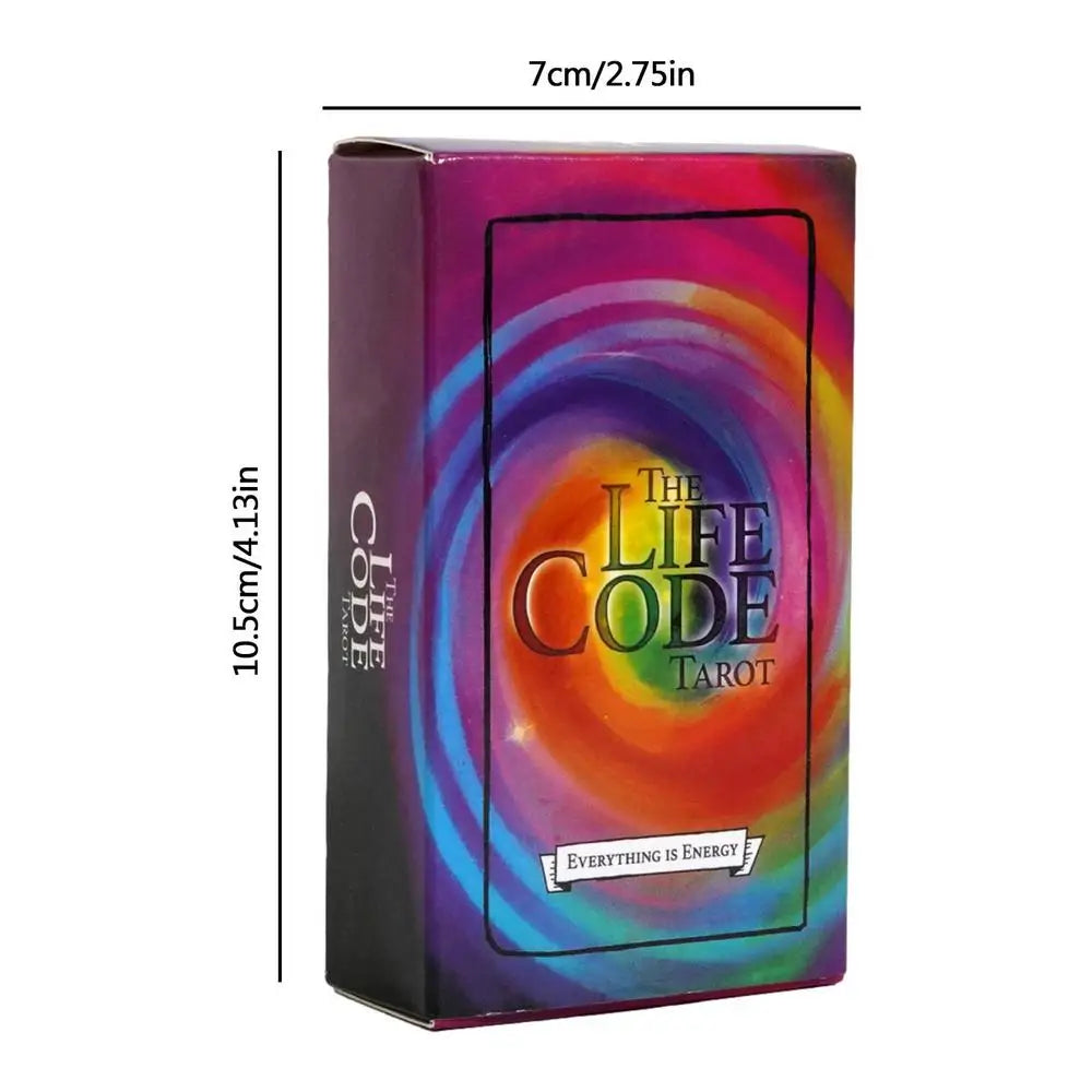 ✨The Life Code Tarot Oracle Card | Full English Version Divination Deck | Playing Cards for Spiritual Guidance