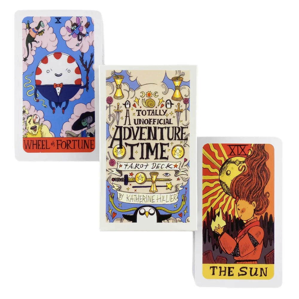 Unlock Your Intuition & Boost Your Fun – Official Adventure Time Tarot Cards Deck for Spiritual Insight & Party Entertainment