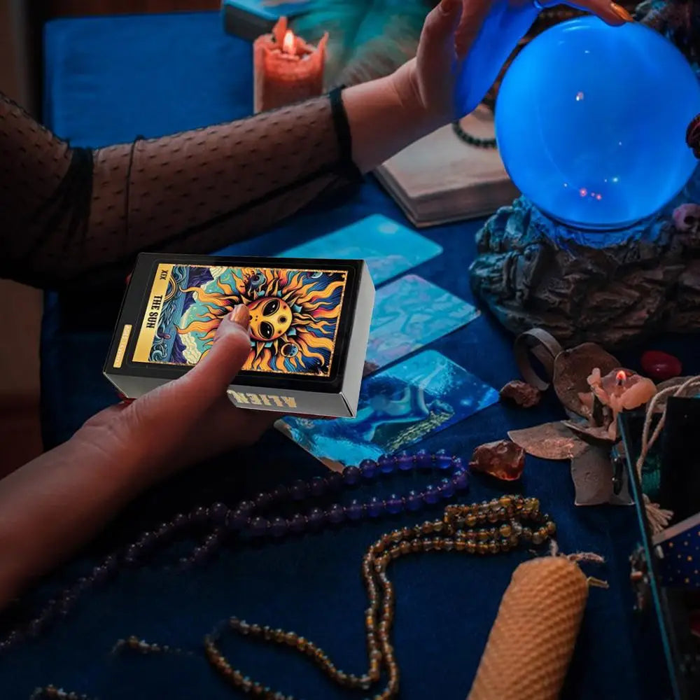 🌟 Phantom Tarot Deck – 78 Colorful Tarot Cards Based on Rider Waite System | 10.3 x 6cm