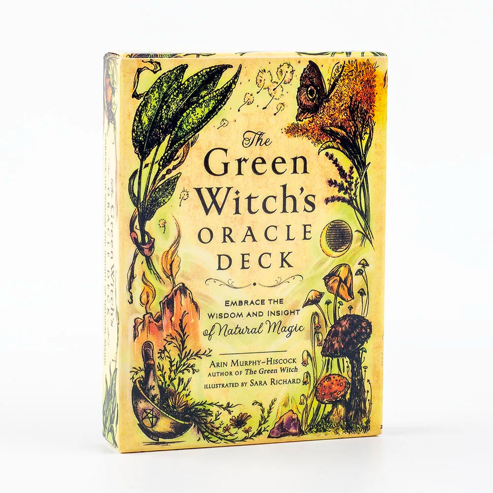 The Green Witch's Oracle Deck – 50 Cards for Divination, Spiritual Guidance & Family Party Games