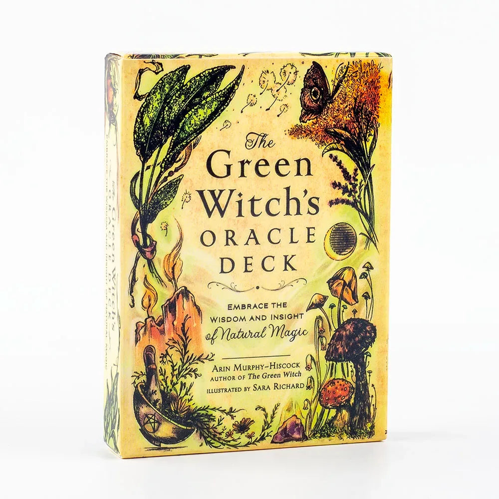 The Green Witch's Oracle Deck – 50 Cards for Divination, Spiritual Guidance & Family Party Games