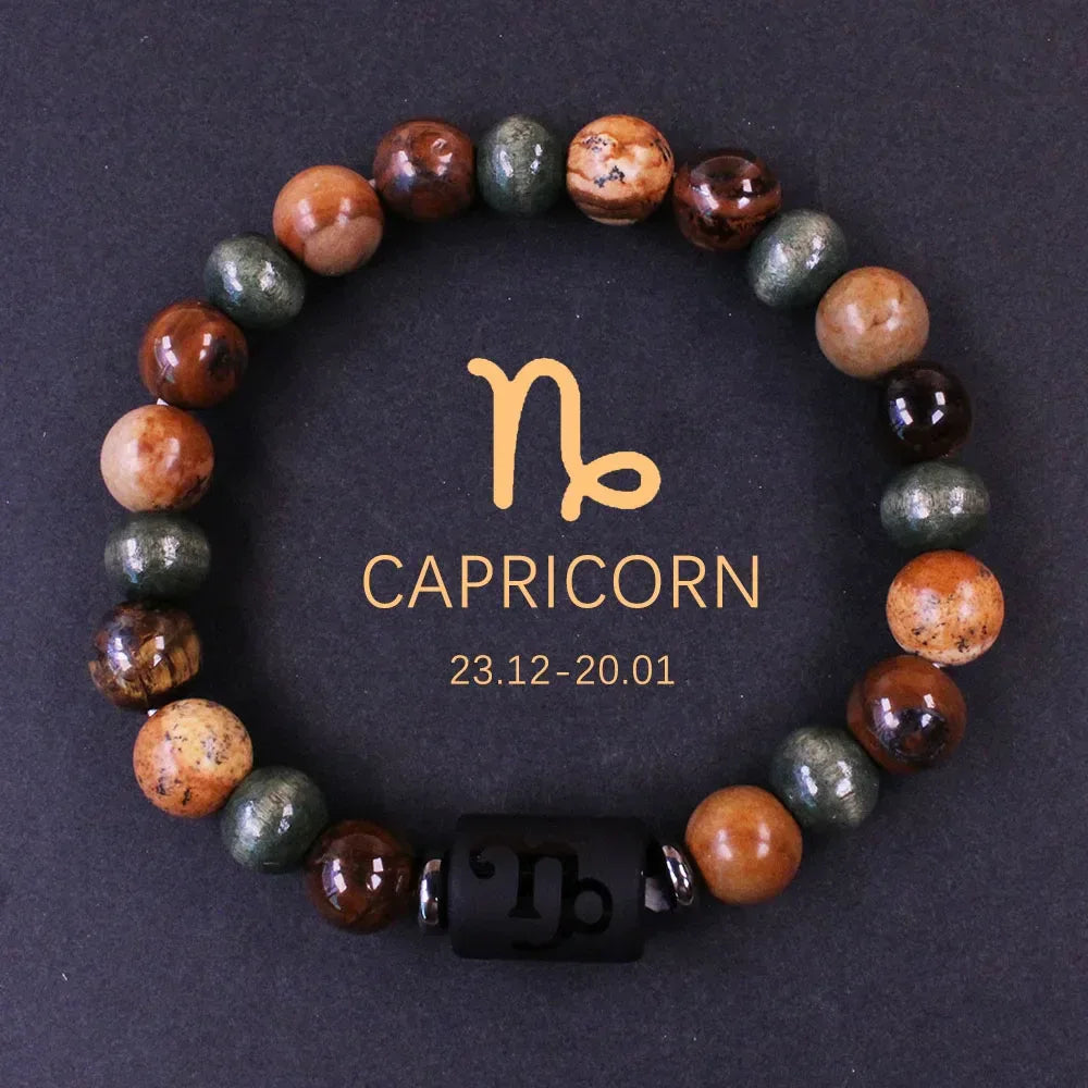 ✨ Boho Natural Stone Tiger’s Eye Bracelet – Unisex Jewelry for Women & Men – Unique Birthday & Christmas Gift for Boyfriend