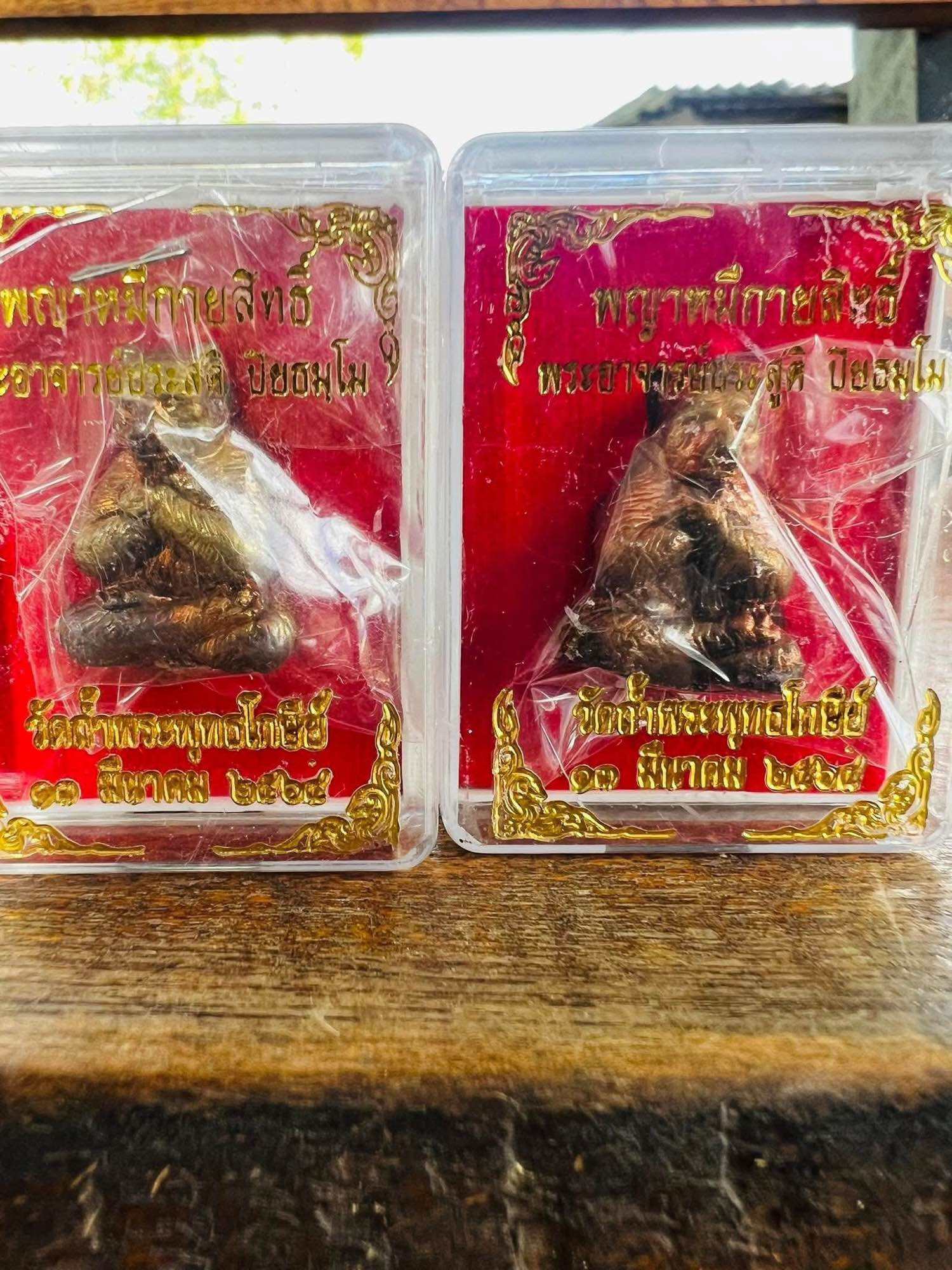 🌟 Powerful Phaya Mee Kai Sit﻿ Amulet by Phra Ajarn Prasuti – Ancient Magical Beast Talisman from Wat Nai Tao, Trang 🌟