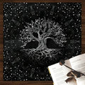 🌳 Tree of Life Tarot Card Tablecloth | Pagan Altar Cloth for Witchcraft, Astrology & Oracle – Home Decor and Pendulum Mat 1