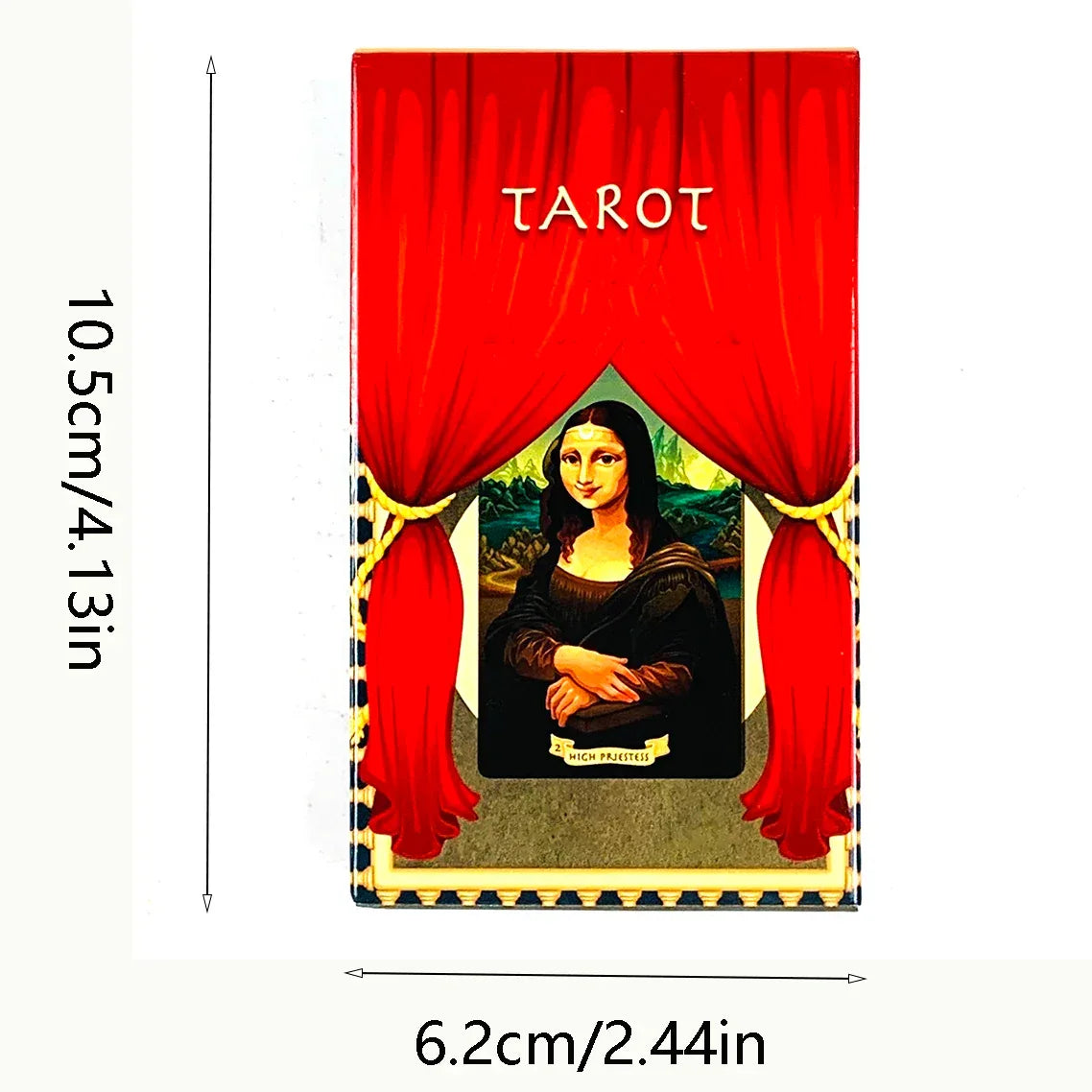 Tarot Cards Deck 78-Piece for Divination & Party Fun - Experience a Virtual Museum