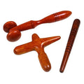 Foot Massage Wooden Stick – Portable Meridian Therapy Tool for Pain Relief and Comfortable Health Care﻿ 3PCS