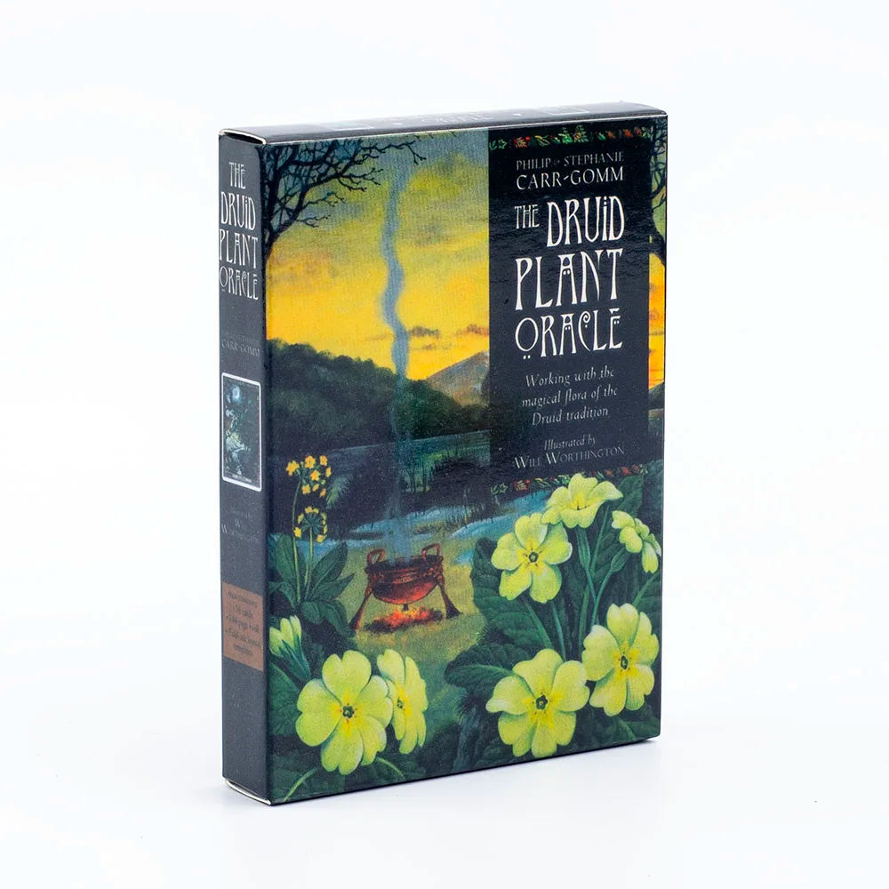 The Druid Plant Oracle – 39-Card Deck Featuring Magical Flora of The Druid Tradition with Guidebook for Divination & Board Games