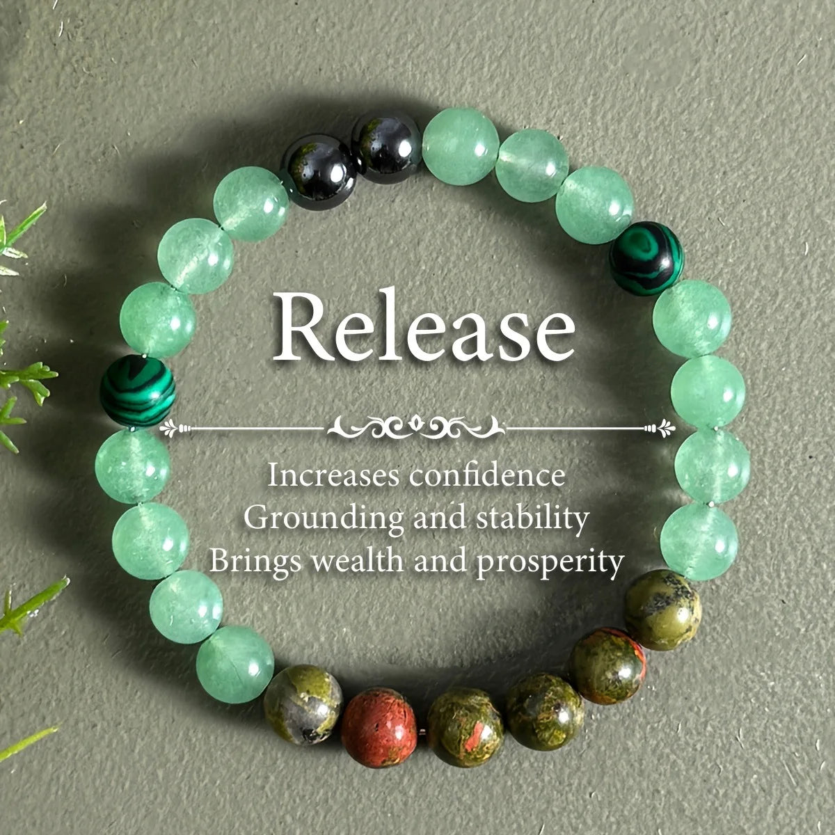 ✨ Natural Stone Symbolic Beaded Bracelet – Unisex Anxiety Relief, Protection, Money Attraction & Spiritual Inner Self-Love Jewelry Inner Strength