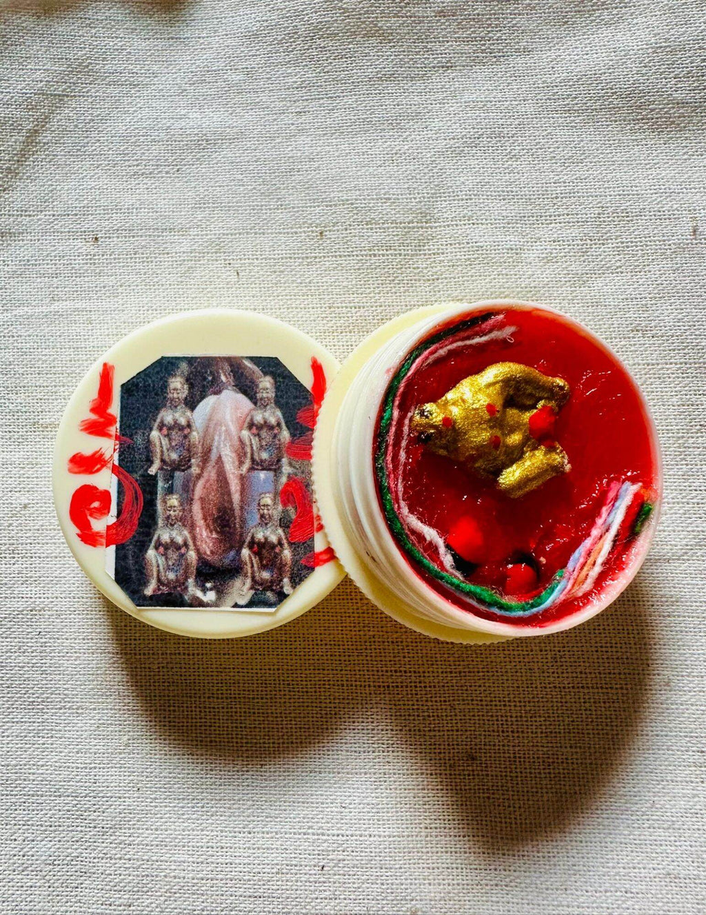 🪙 “Hundred‑Loves Wealth Honey Balm” – Legendary I‑Pe Er Attraction & Fortune Wax by Grandmaster Thon, Maha Lap Lineage