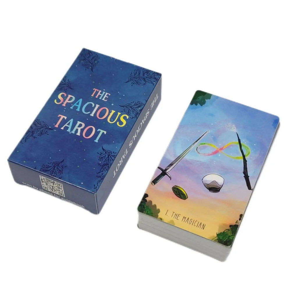 ✨ The Spacious Tarot Deck – 78 Cards Set | Interactive Family and Party Board Game for Entertainment and Self-Discovery ✨