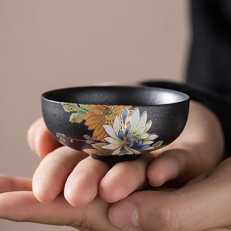 🍵 180ml Japanese-Style Ceramic Master Mug – Simple, Elegant Jilan Tea Bowl for Everyday Use | Free Shipping