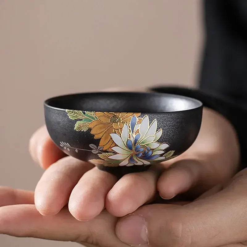 🍵 180ml Japanese-Style Ceramic Master Mug – Simple, Elegant Jilan Tea Bowl for Everyday Use | Free Shipping