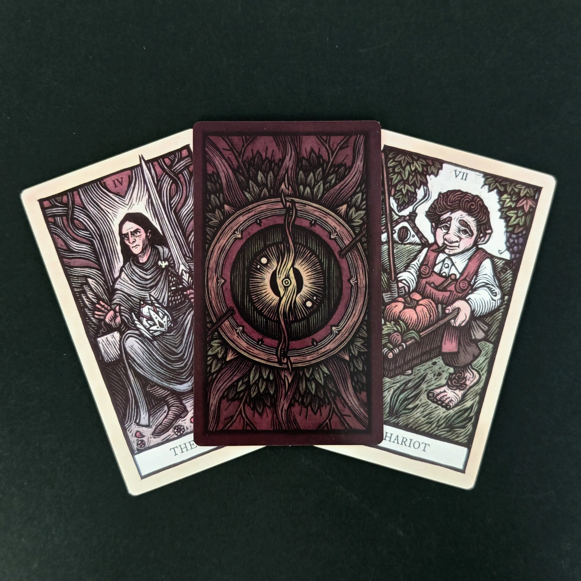 🔥The Lord of The Rings Tarot Deck | 12x7cm 78 Cards Featuring Iconic Characters & Scenes — Rider Waite System