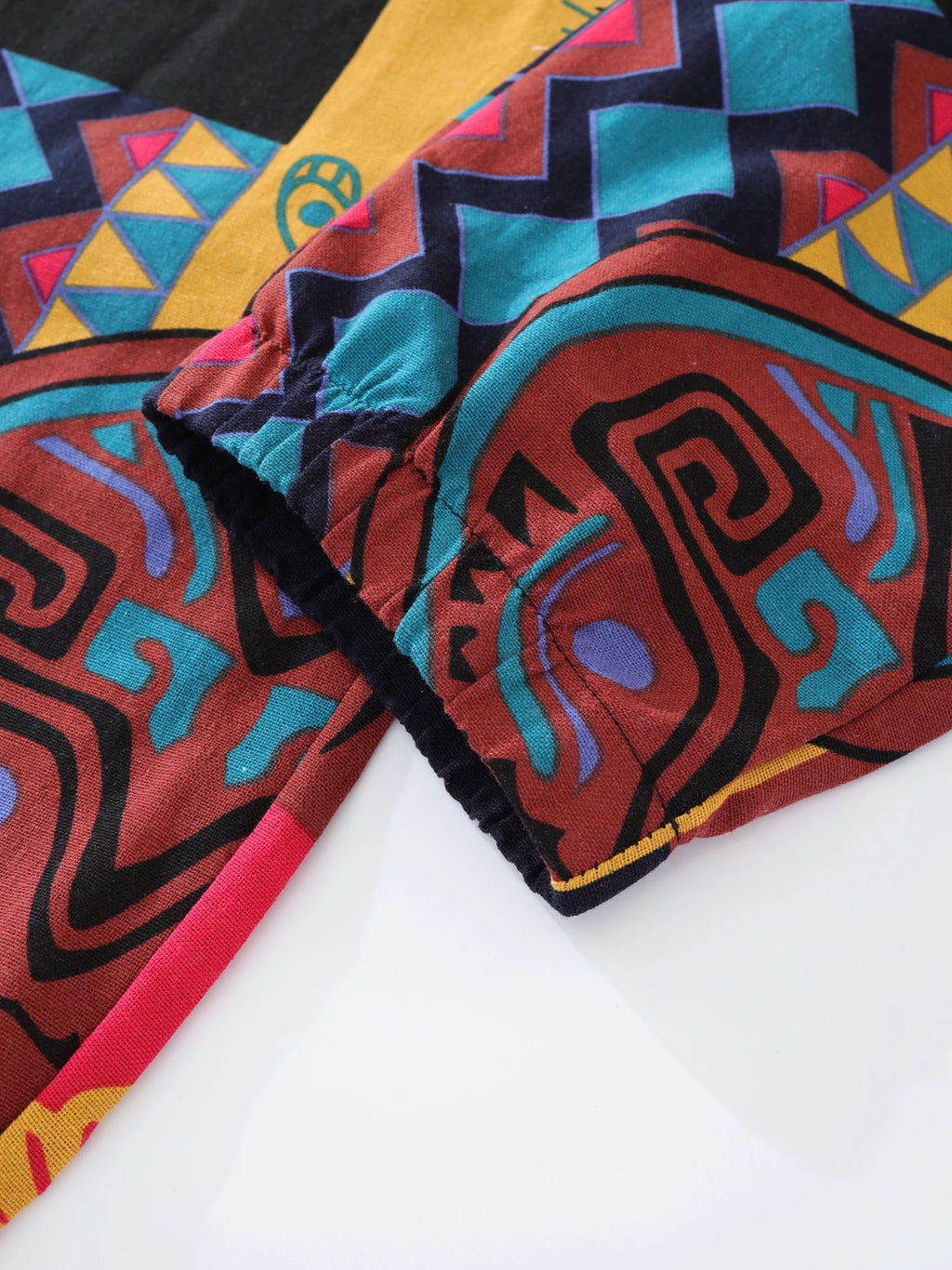🌍 The Boho-Tribal Heritage Jogger: Premium Men’s Cotton-Linen Stretch Pants – High-Definition Tribal Graphic Print, Lightweight Breathable Fabric with Deep Pockets and Signature Drawstring Waist