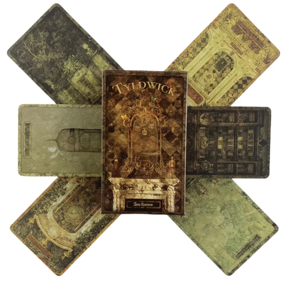 Tyldwick Tarot Deck Divination Card Game Board Game Oracle New Beginner Toy Murder Crowns The spacious Tarot
