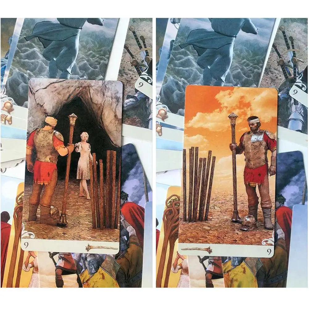 ♾️ Vice Versa Tarot Deck – Double-Sided 78-Card English Oracle Set for Spiritual Insight and Interactive Board Gaming