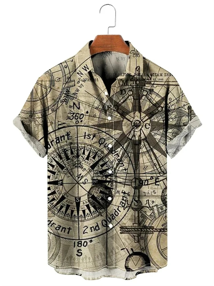 🏝️ The Island-Luxe 3D Masterpiece: Premium Men’s Hawaiian Shirt (S-6XL) – High-Definition 3D Digital Print, Ultra-Breathable Performance Fabric, and Sophisticated Plus-Size Casual Silhouette rfv1538