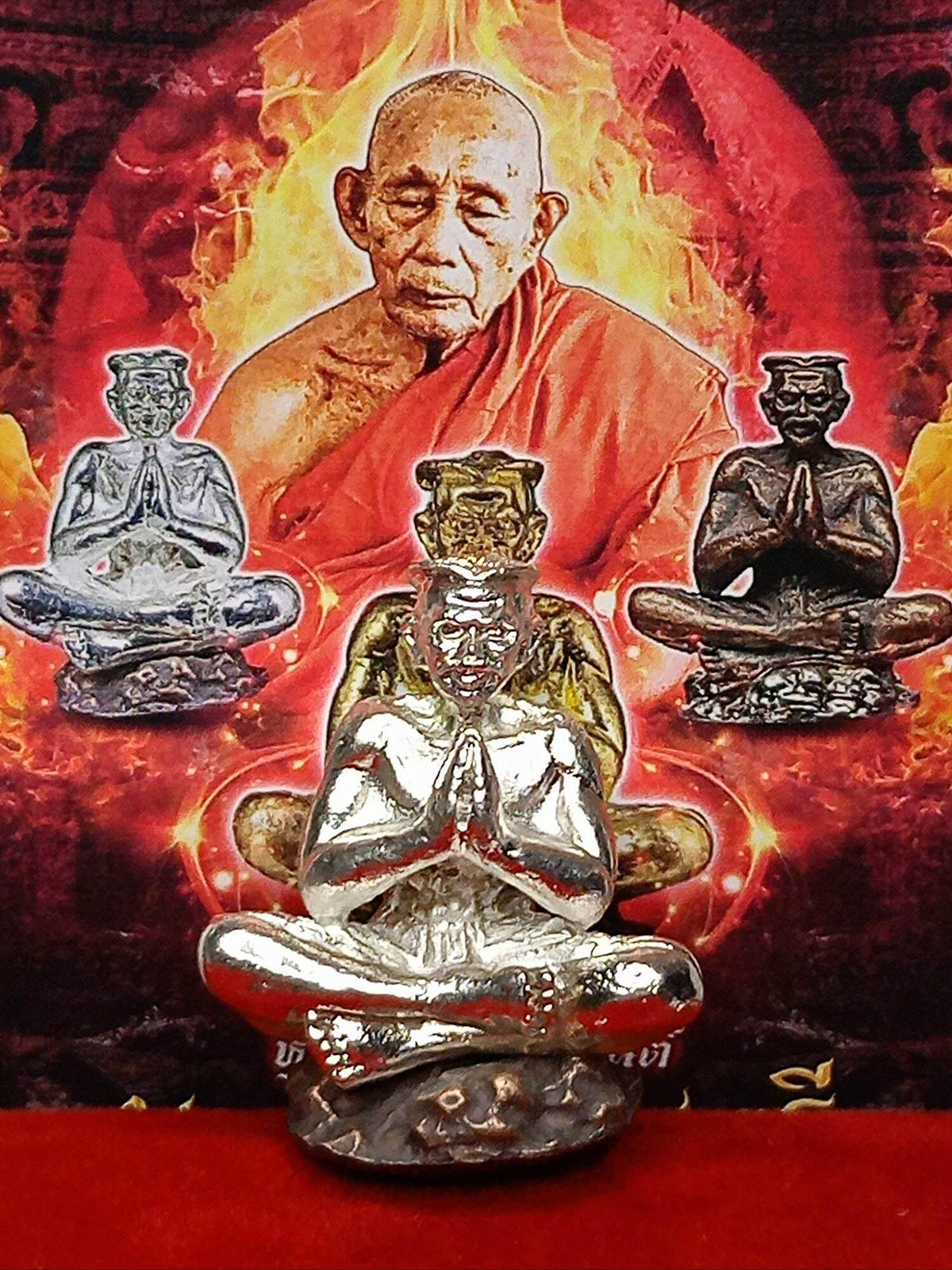 🤖 The "Spirit Bodyguard": Hoon Payont Mahavada (Great Warrior) by Luang Phu Pung (Wat Pangdan)