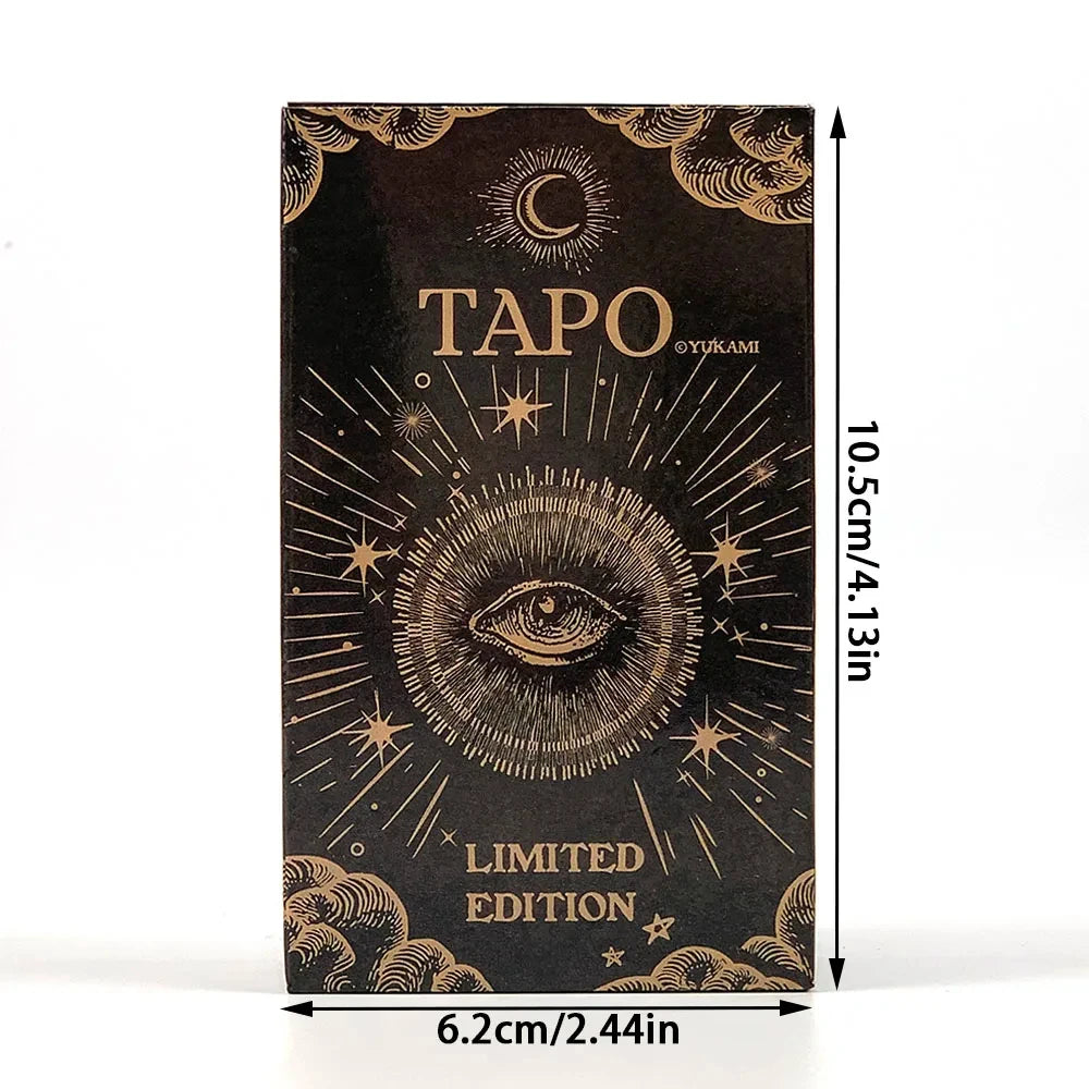 Russian TAPO Limited Edition Tarot Deck – 78 Cards for Fate Divination & Board Game with Guidebook