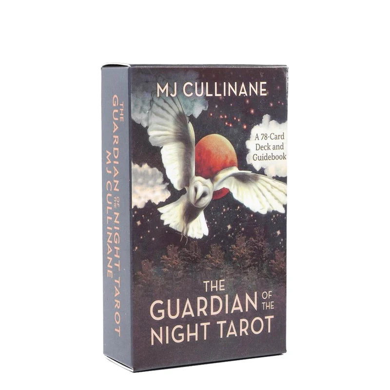 🌙 The Guardian of the Night Tarot Deck – 78 Cards | Animal-Themed Divination Deck | Work, Life & Love Guidance | Board Game & Oracle Cards | 10.3 x 6 cm | Guidebook Included | Family & Party Fun