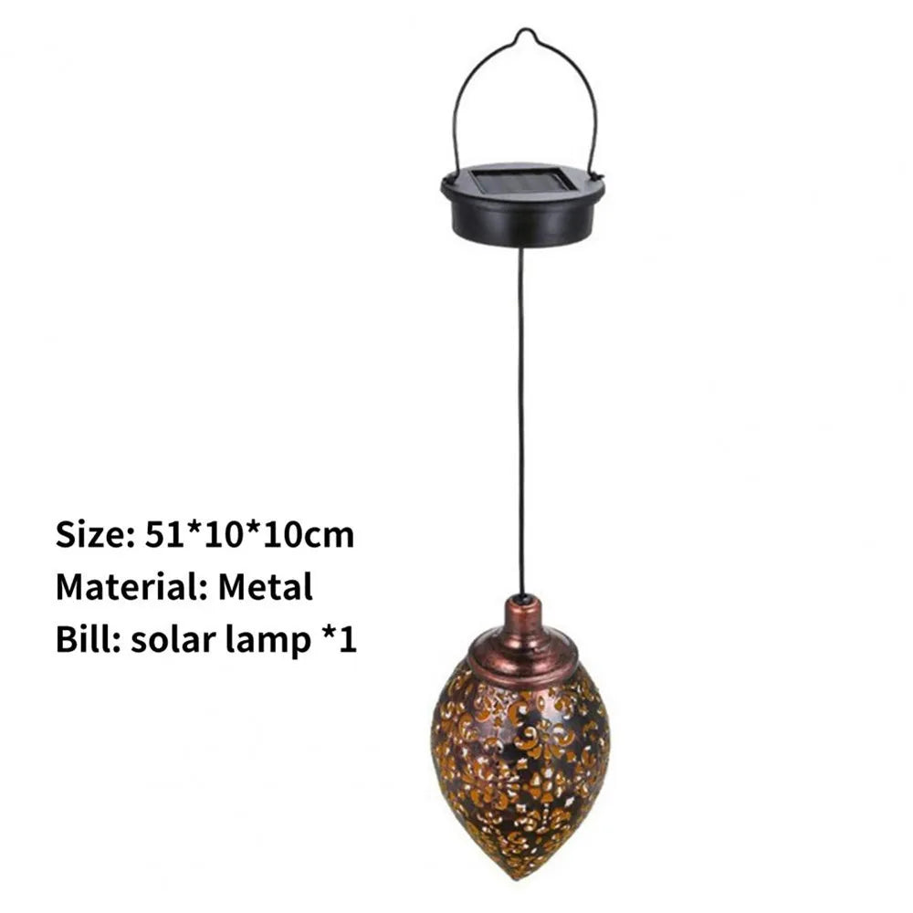 Water Drop Solar Projection Light – Waterproof Hollow Design for Garden, Patio, Fence, Street, Stair & Balcony Outdoor Decor