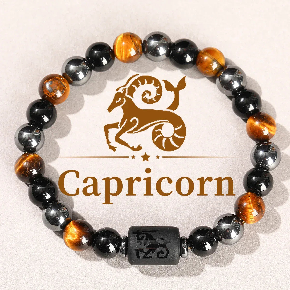 🌌 The "Cosmic Identity" Zodiac Bracelet: 12 Constellation Natural Stone Bangle for Men & Women 12.22-1.19